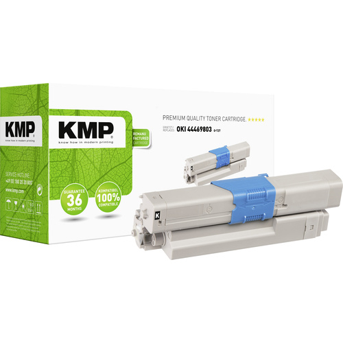 KMP Toner ersetzt OKI 44469803 Kompatibel Schwarz 3500 Seiten O-T27