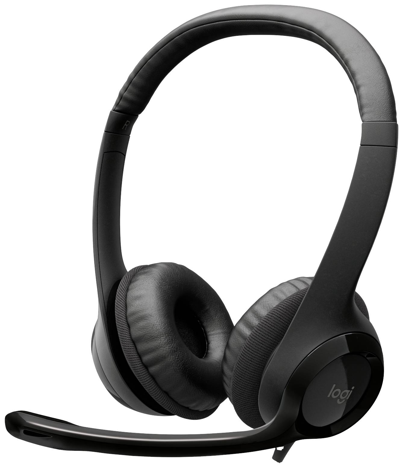 Logitech H390 On Ear Headset kabelgebunden Stereo Schwarz Mikrofon-Rauschunterdrückung, Noise Cance