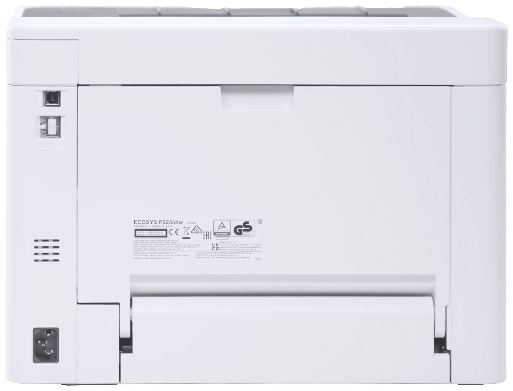 Kyocera ECOSYS P2235dn Drucker Laser Schwarz-Weiß A4 35 S./min 1200 x 1200 dpi LAN, Duplex
