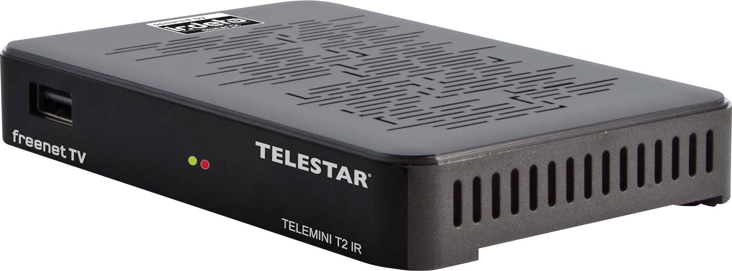 Telestar Telemini T2 IR DVB-T2 Receiver Deutscher DVB-T2 Standard (H.265) Anzahl Tuner: 1