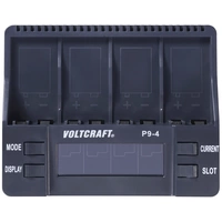 VOLTCRAFT P9-4 9V-Block-Ladegerät NiCd, NiMH, LiIon 9V Block VOLTCRAFT P9-4 9V-Block-Ladegerät NiCd, NiMH, LiIon 9V Block
