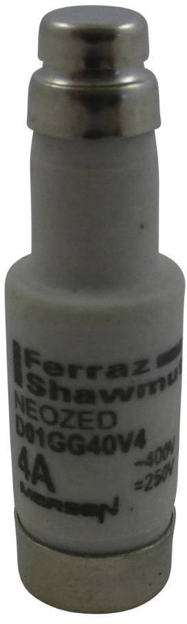 Siemens 01700.004000 Neozed-Sicherung Sicherungsgröße = D01 4A 400V