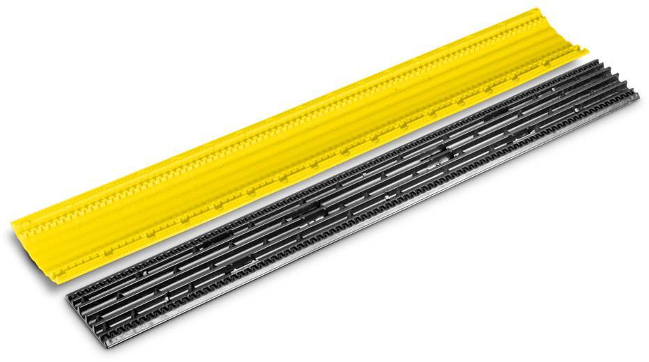 Adam Hall DEFENDER by Kabelbrücke 85160YEL Thermoplastisches Polyurethan (TPU) Gelb Anzahl Kanäle: 4 865mm Inhalt: 1St.