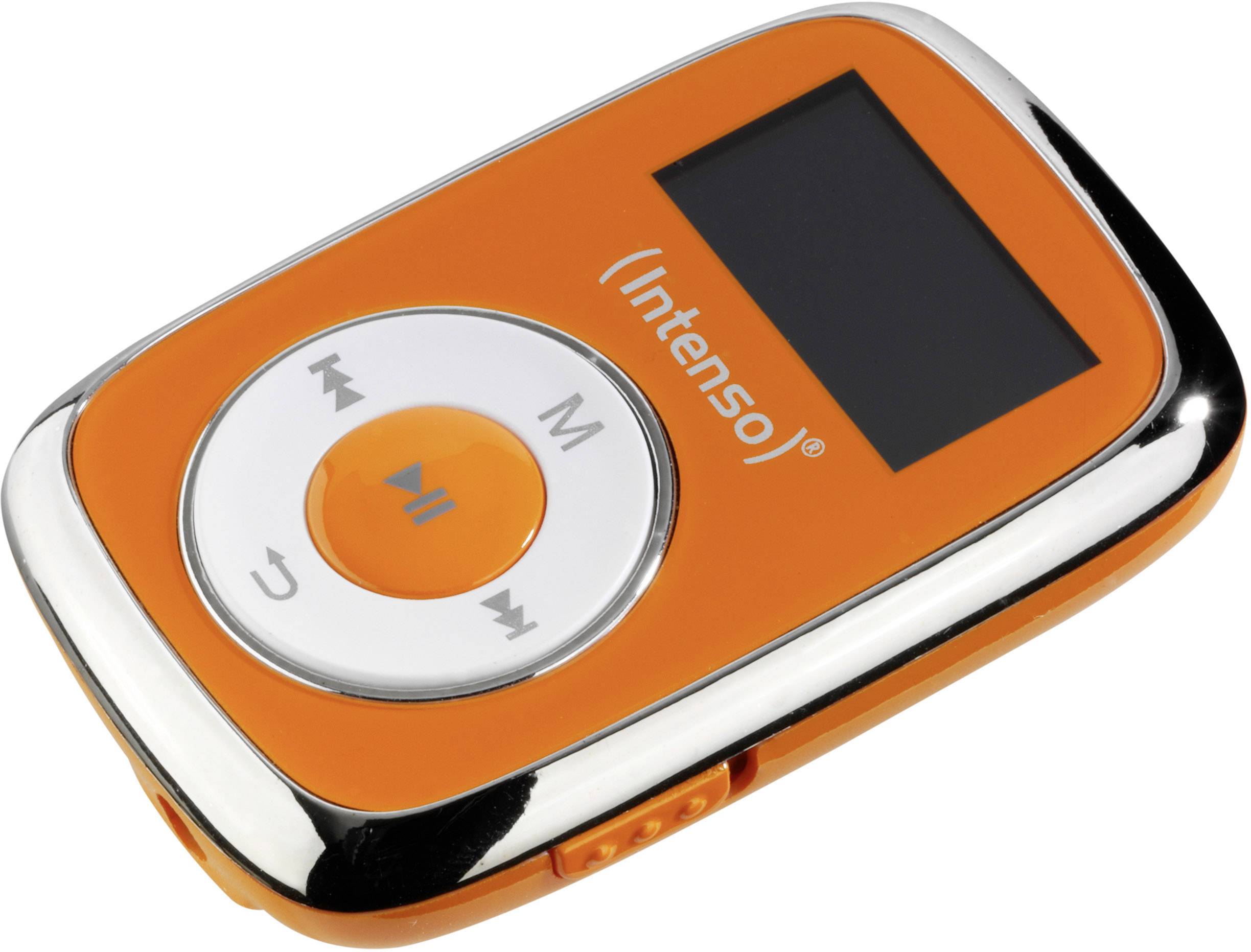 Intenso Music Mover MP3-Player 8 GB Orange Befestigungsclip