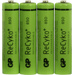 GP Batteries ReCyko+ Micro (AAA)-Akku NiMH 850 mAh 1.2V 4St.