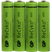 GP Batteries ReCyko+ HR03 Micro (AAA)-Akku NiMH 950 mAh 1.2V 4St.