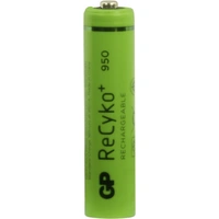 GP Batteries ReCyko+ HR03 Micro (AAA)-Akku NiMH 950 mAh 1.2 V 4 St. GP Batteries ReCyko+ HR03 Micro (AAA)-Akku NiMH 950 mAh 1.2 V 4 St.
