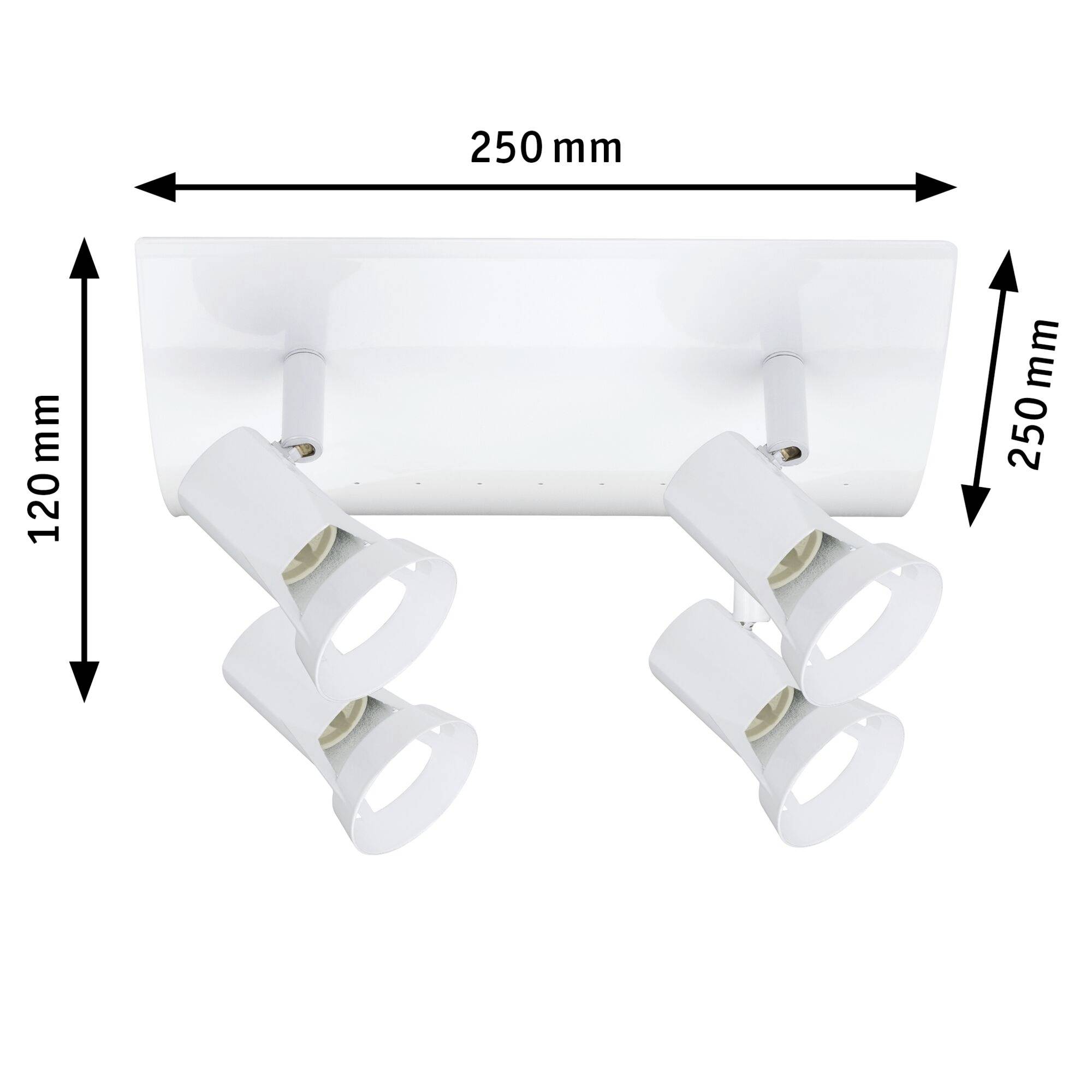 Paulmann Teja 66705 Deckenstrahler LED GU10 40W Weiß
