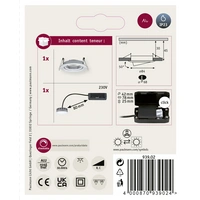 Paulmann 93902 Coin Slim LED-Einbauleuchte LED LED fest eingebaut 6W Aluminium (gebürstet) Paulmann 93902 Coin Slim LED-Einbauleuchte LED LED fest eingebaut 6W Aluminium (gebürstet)