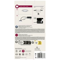 Paulmann Coin Slim LED-Bad-Einbauleuchte 3er Set 6W IP44 Eisen (gebürstet) Paulmann Coin Slim LED-Bad-Einbauleuchte 3er Set 6W IP44 Eisen (gebürstet)