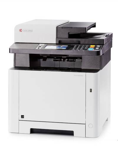 Kyocera ECOSYS M5526cdn color MFP A4 Multifunktionsdrucker Laser Farbe A4 Drucker, Scanner, Kopierer, Fax LAN, Duplex, Duplex-ADF