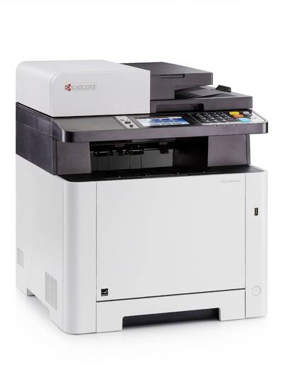 Kyocera ECOSYS M5526cdn color MFP A4 Multifunktionsdrucker Laser Farbe A4 Drucker, Scanner, Kopierer, Fax LAN, Duplex, Duplex-ADF