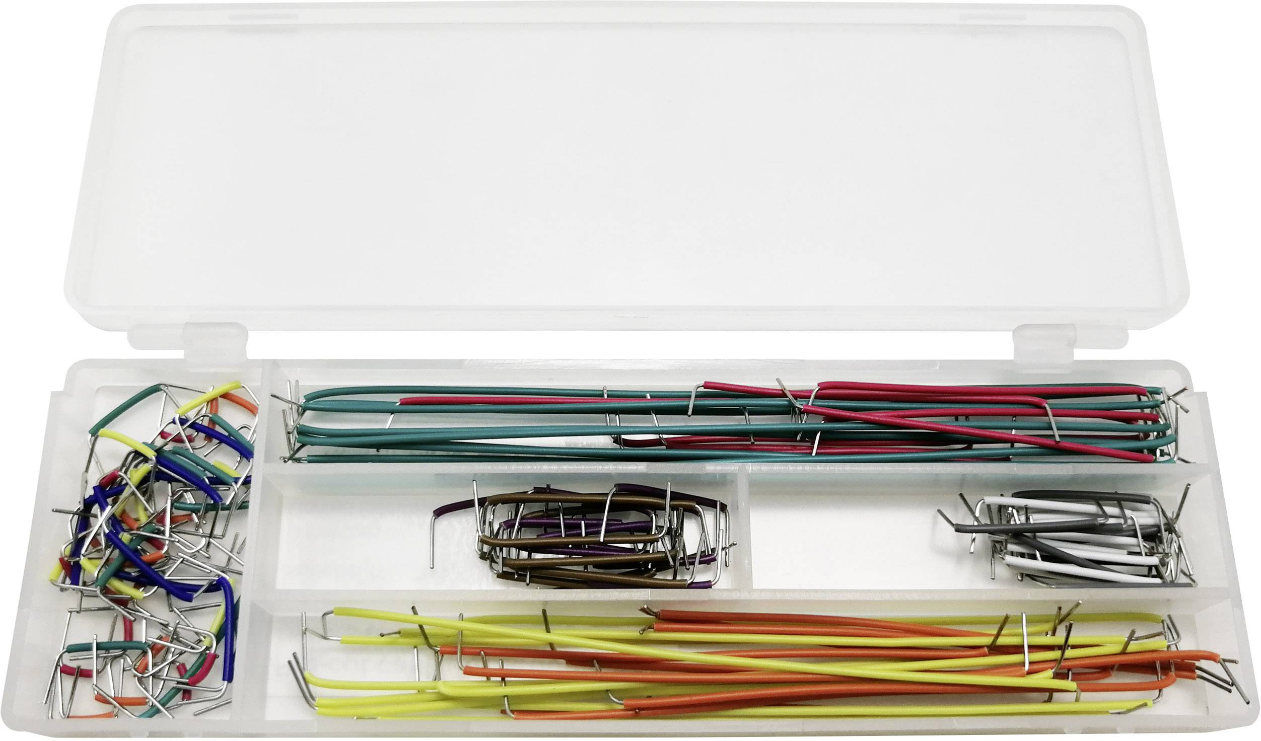 TRU COMPONENTS Jumper-Kabel Arduino [1x Drahtbrücken-Buchse - 1x Drahtbrücken-Buchse] Bunt