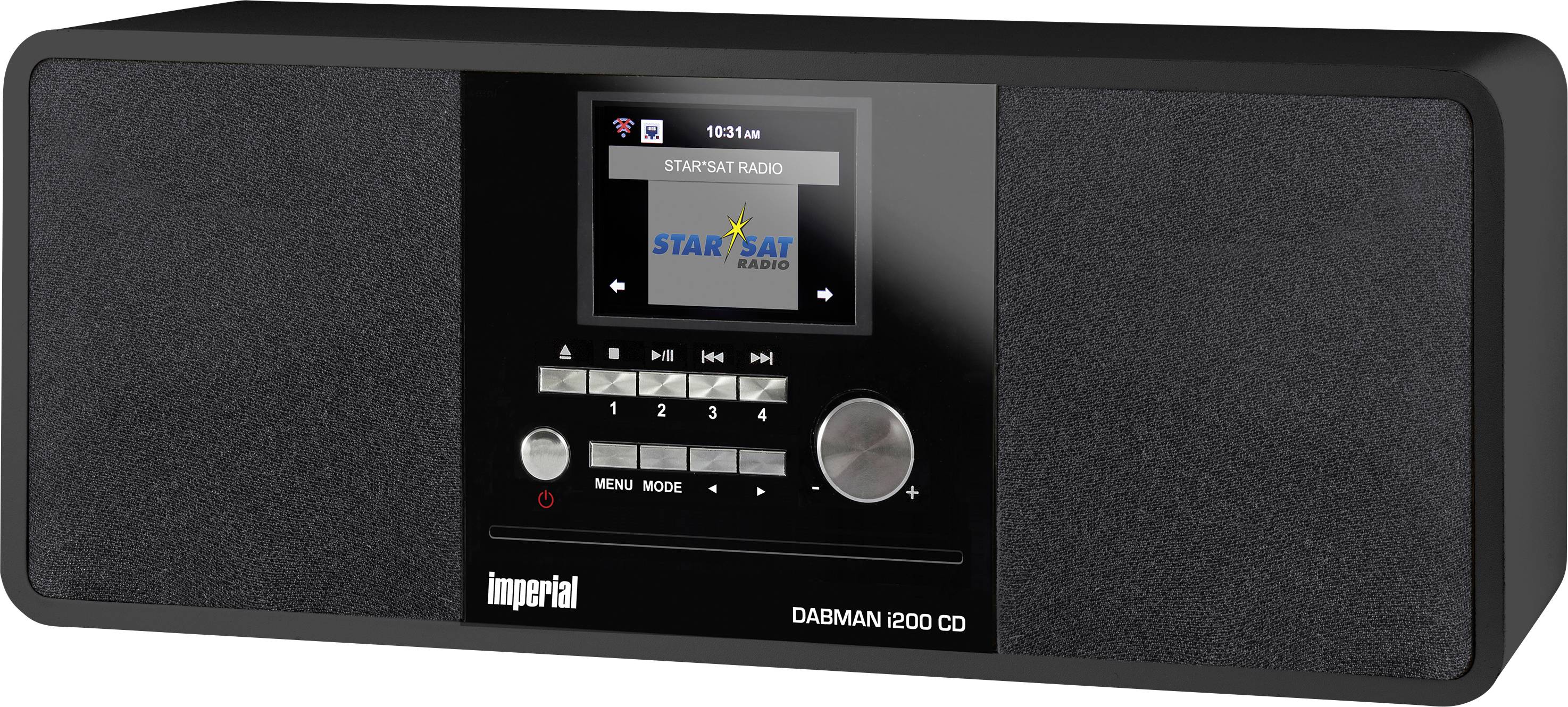 Imperial DABMAN i200CD Internet Tischradio DAB+, UKW, Internet Bluetooth®, DLNA, WLAN, AUX, Interne