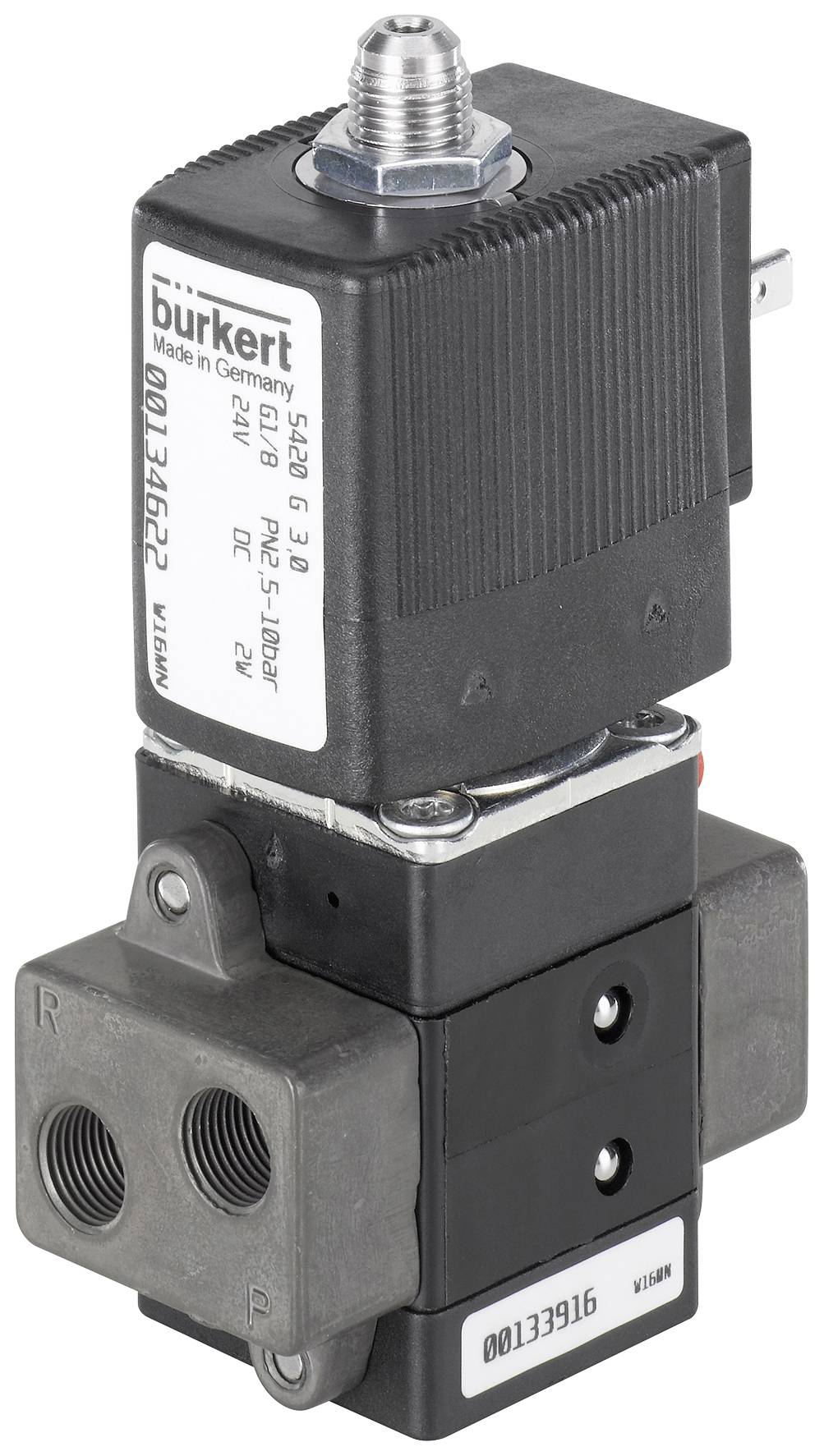 Bürkert Servogesteuertes Ventil 134637 5420 230 V/AC 1 St.