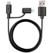 Varta USB-Kabel USB-A Stecker, Apple Lightning Stecker, USB-Micro-B Stecker 1.00 m 57943101401