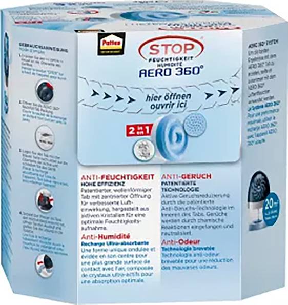 Pattex Luftentfeuchter-Nachfülltabs 50 m³