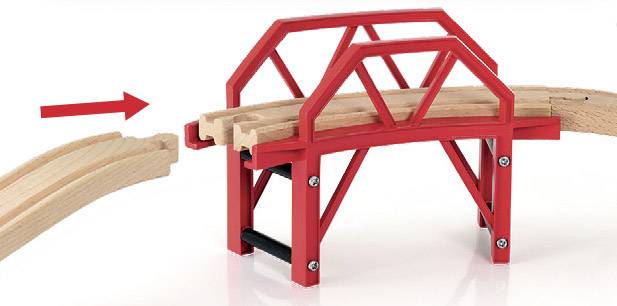 Brio 33699 Bahnbrücke mit Auffahrten