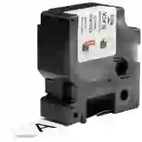 DYMO Schriftband IND RHINO 1805430 Vinyl Bandfarbe: Weiß Schriftfarbe:Schwarz 24mm 5.5m DYMO Schriftband IND RHINO 1805430 Vinyl Bandfarbe: Weiß Schriftfarbe:Schwarz 24mm 5.5m