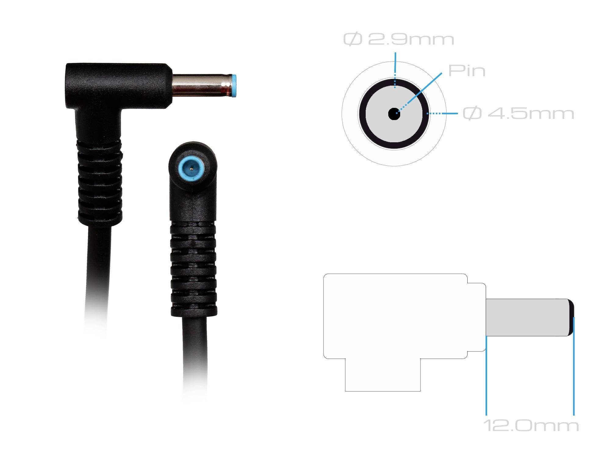 HP 740015-001 Notebook-Netzteil 45W 19.5 V/DC 2.31A