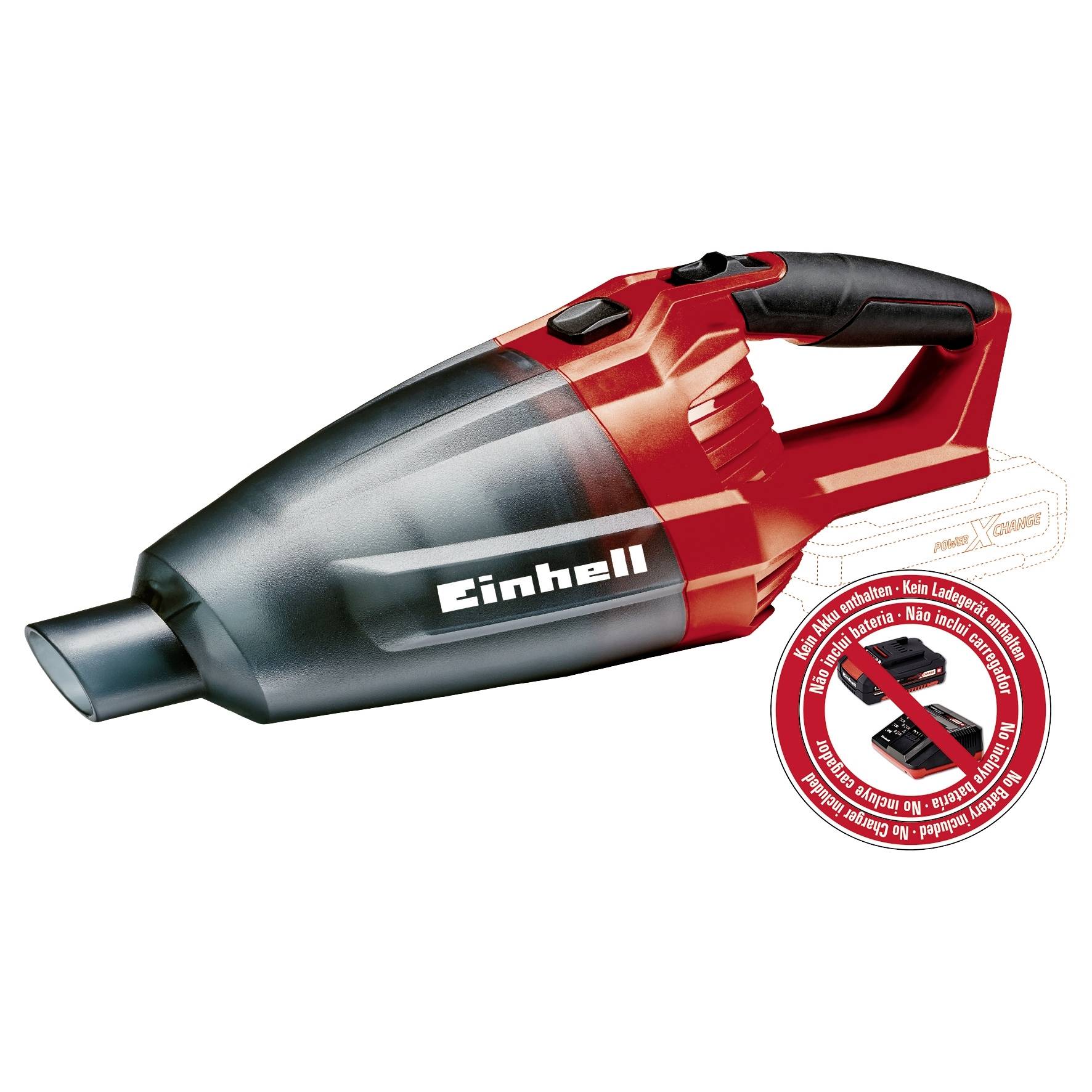 Einhell TE-VC 18 Li 1538551+1668363 Akku-Handstaubsauger 18V inkl. Akku