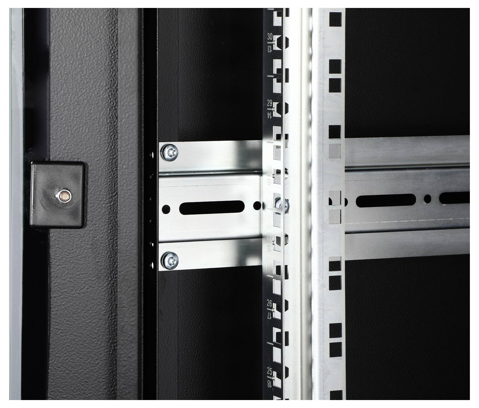 Digitus DN-19 42U-6/6-B-1 19 Zoll Netzwerkschrank (B x H x T) 600 x 2053 x 600mm 42 HE Schwarz (RAL 9005)