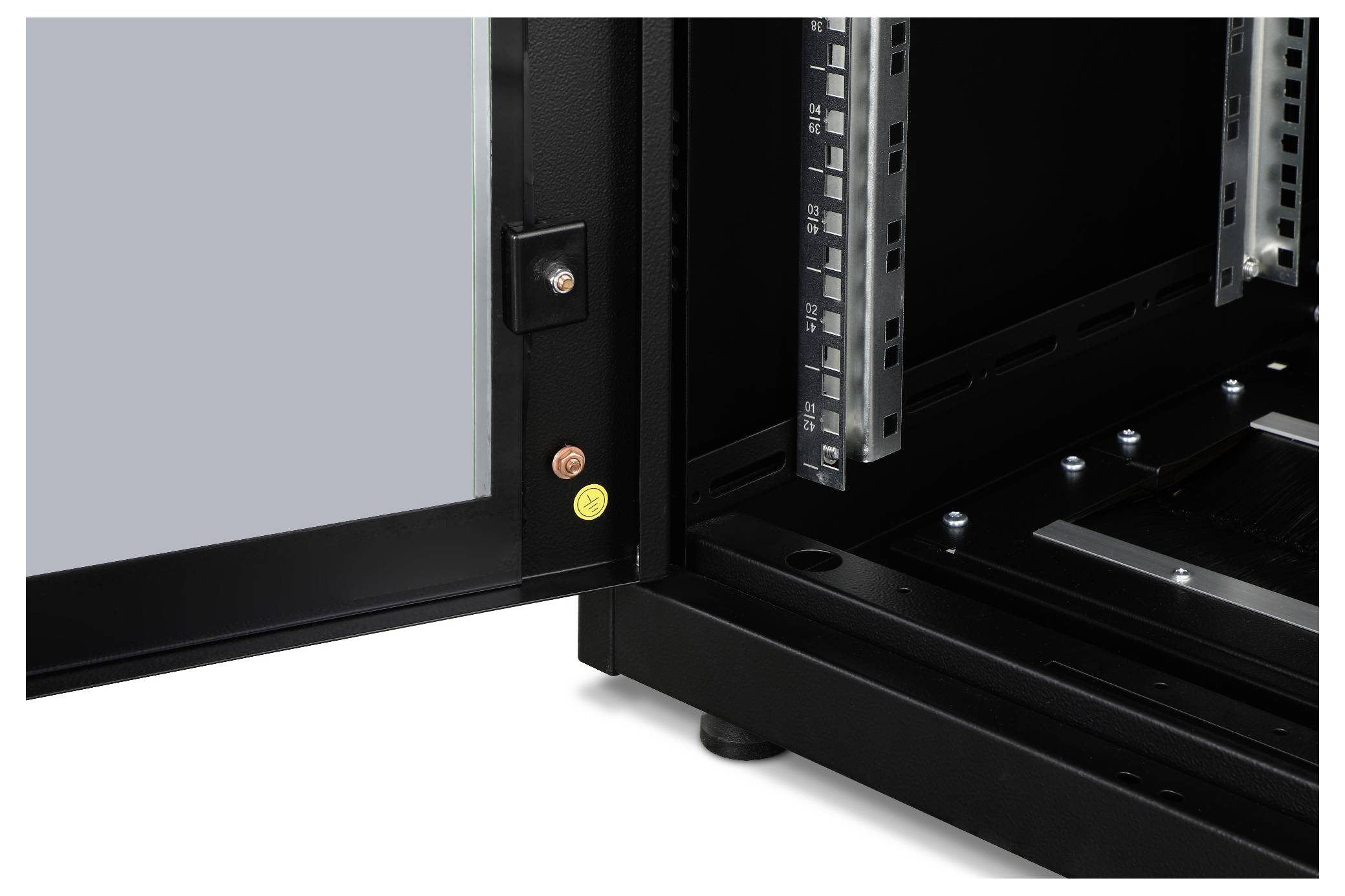 Digitus DN-19 42U-6/6-B-1 19 Zoll Netzwerkschrank (B x H x T) 600 x 2053 x 600mm 42 HE Schwarz (RAL 9005)