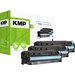 KMP H-T122 CMY Tonerkassette Kombi-Pack ersetzt HP 304A, CC531A, CC532A, CC533A Cyan, Magenta, Gelb 2800 Seiten Kompatibel Toner