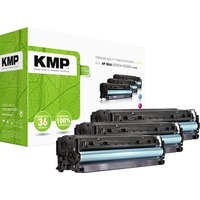KMP Toner ersetzt HP 304A, CC531A, CC532A, CC533A Kompatibel Kombi-Pack Cyan, Magenta, Gelb 2800 Se KMP Toner ersetzt HP 304A, CC531A, CC532A, CC533A Kompatibel Kombi-Pack Cyan, Magenta, Gelb 2800 Se