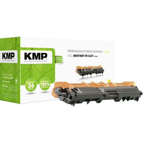 KMP Toner ersetzt Brother TN-242Y, TN242Y Kompatibel Gelb 1400 Seiten B-T60A
