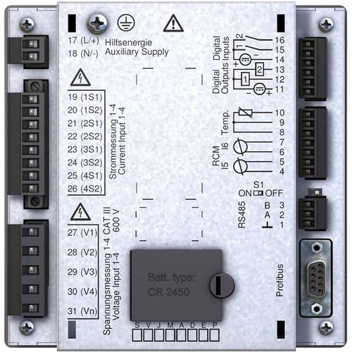Janitza UMG 604-PRO 230V Spannungsqualitäts-Analysator kaufen Janitza UMG 604-PRO 230V Spannungsqualitäts-Analysator kaufen