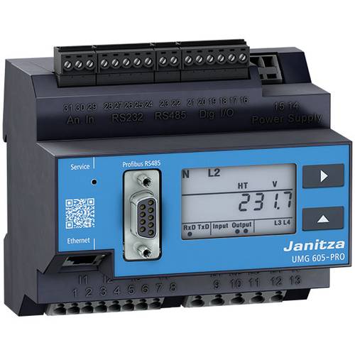 Janitza UMG 509-Pro Netzanalysator - Akkurat GSV Janitza UMG 509-Pro Netzanalysator - Akkurat GSV