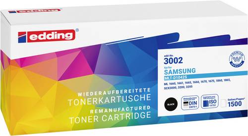 Edding Toner ersetzt Samsung MLT-D1042S Kompatibel Schwarz 1500 Seiten EDD-3002 18-3002