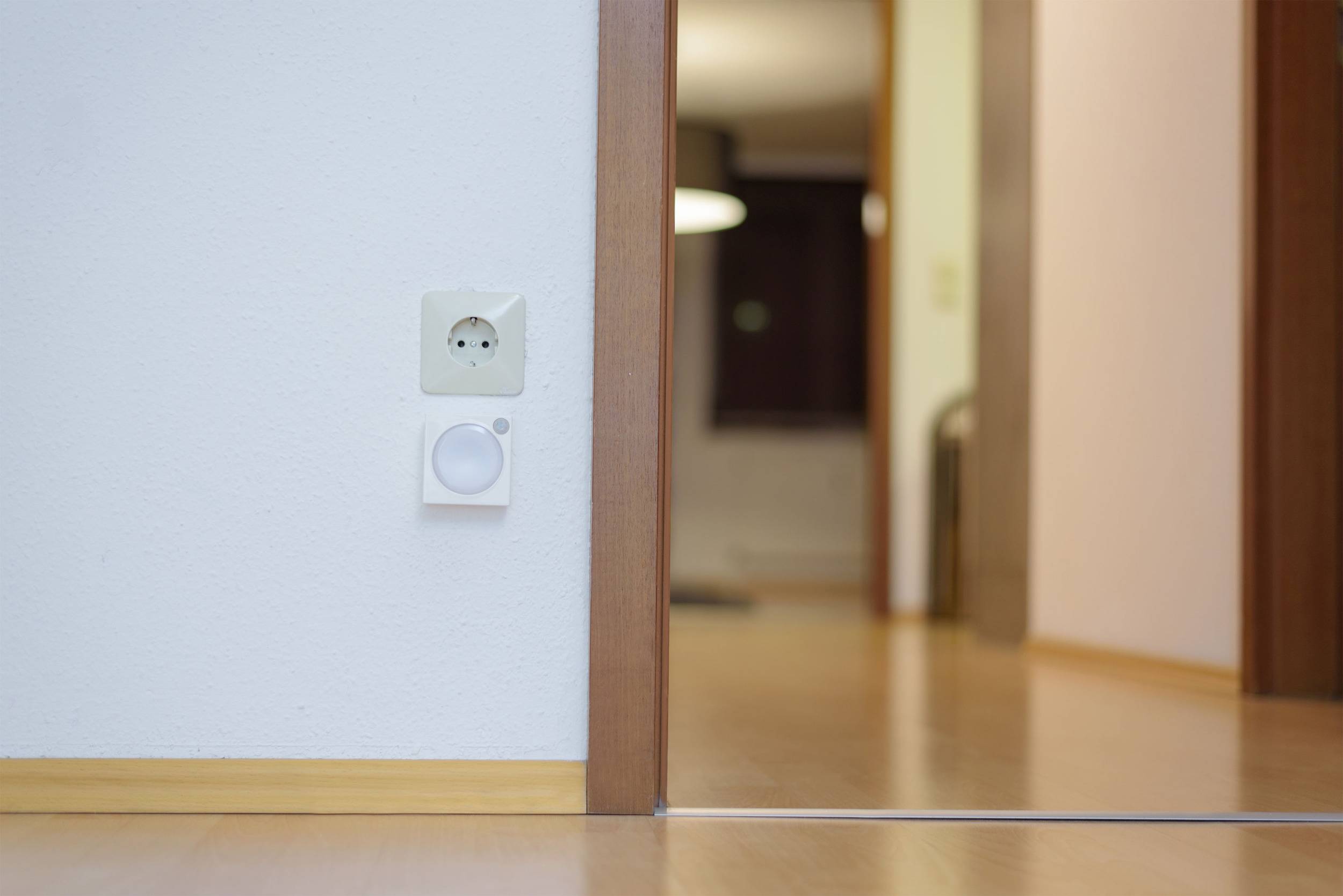 Ansmann LED Guide Free Motion 1600-0095 LED-Nachtlicht mit Bewegungsmelder   Rechteckig  LED Weiß Weiß