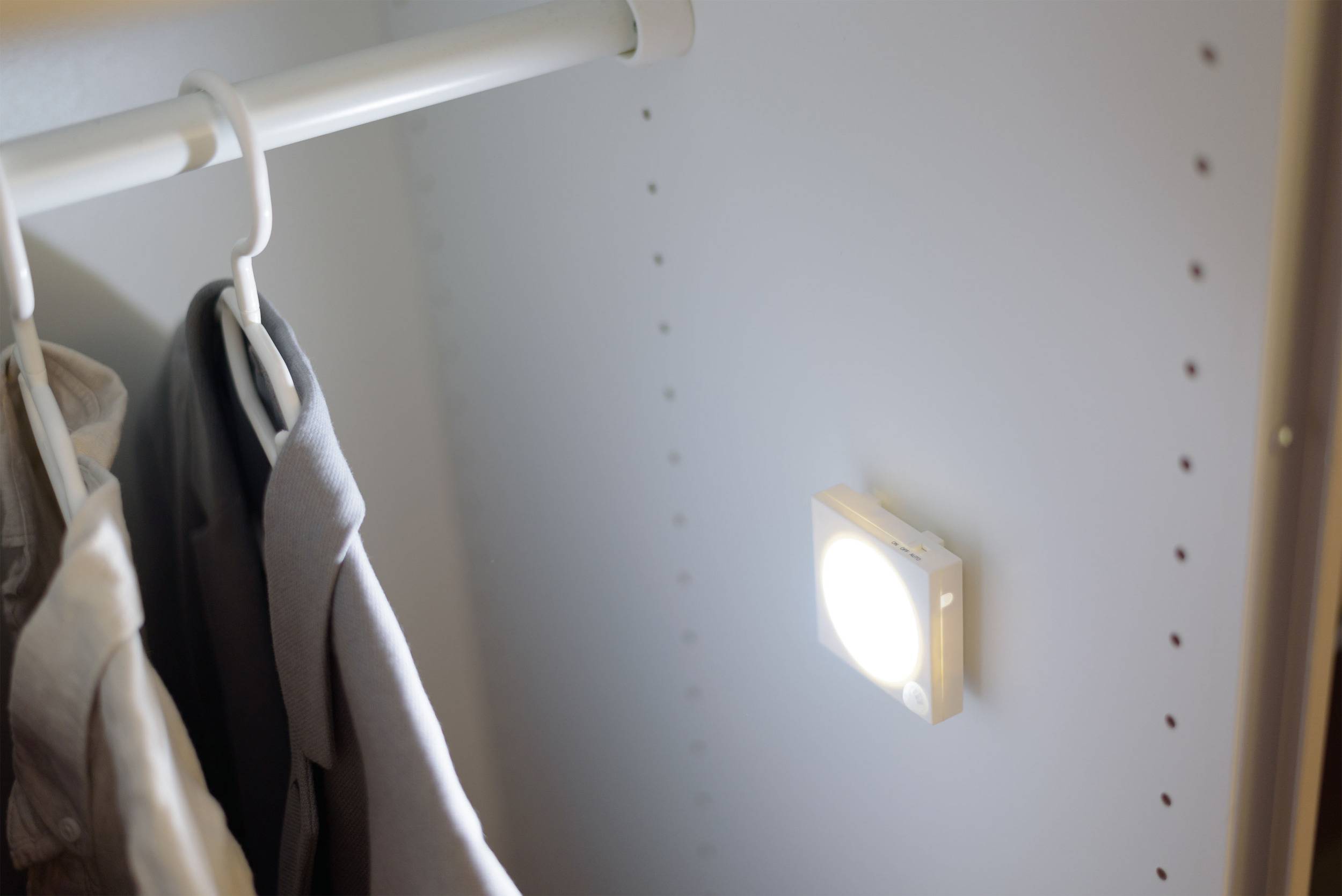 Ansmann LED Guide Free Motion 1600-0095 LED-Nachtlicht mit Bewegungsmelder   Rechteckig  LED Weiß Weiß