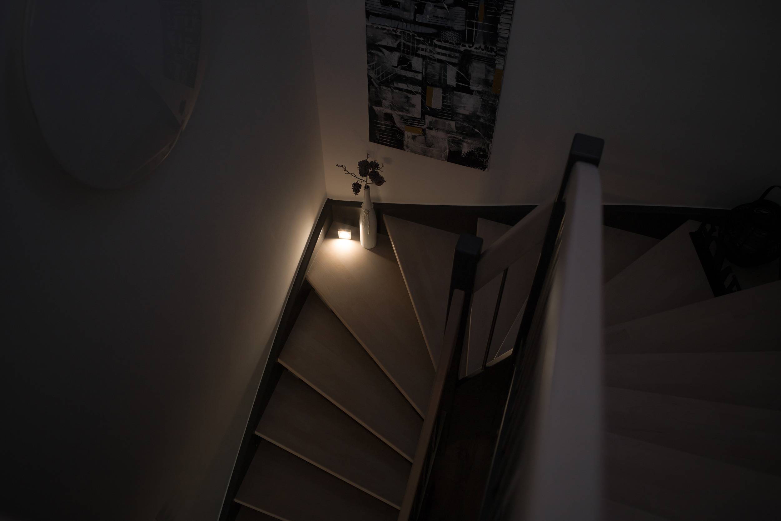 Ansmann LED Guide Free Motion 1600-0095 LED-Nachtlicht mit Bewegungsmelder   Rechteckig  LED Weiß Weiß