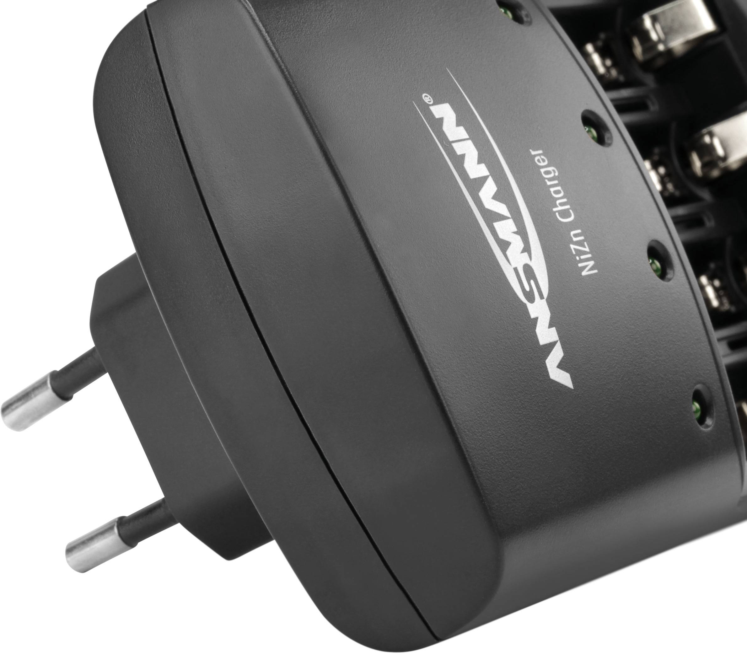 Ansmann Charger NiZn Rundzellen-Ladegerät NiZn Micro (AAA), Mignon (AA)
