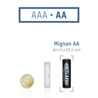 Ansmann NiZn AA Mignon (AA)-Akku NiZn 1600 mAh 1.6 V 4 St. Ansmann NiZn AA Mignon (AA)-Akku NiZn 1600 mAh 1.6 V 4 St.