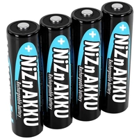 Ansmann NiZn AA Mignon (AA)-Akku NiZn 1600 mAh 1.6 V 4 St. Ansmann NiZn AA Mignon (AA)-Akku NiZn 1600 mAh 1.6 V 4 St.