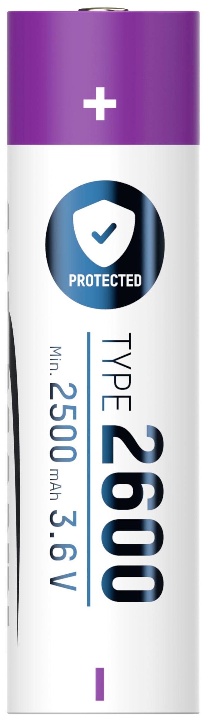 Ansmann 18650 9,36 Wh Spezial-Akku 18650 Li-Ion 3.7V 2600 mAh 1St.