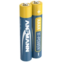 Ansmann X-Power Mini (AAAA)-Batterie Mini (AAAA) Alkali-Mangan 1.5V 2St. Ansmann X-Power Mini (AAAA)-Batterie Mini (AAAA) Alkali-Mangan 1.5V 2St.
