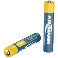 Ansmann X-Power Mini (AAAA)-Batterie Mini (AAAA) Alkali-Mangan 1.5V 2St. Ansmann X-Power Mini (AAAA)-Batterie Mini (AAAA) Alkali-Mangan 1.5V 2St.