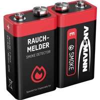 Ansmann 9V Block-Batterie Alkali-Mangan 9V 2St. Ansmann 9V Block-Batterie Alkali-Mangan 9V 2St.