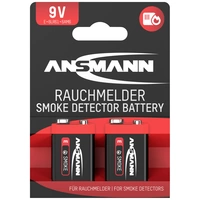Ansmann 9V Block-Batterie Alkali-Mangan 9V 2St. Ansmann 9V Block-Batterie Alkali-Mangan 9V 2St.
