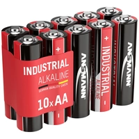 Ansmann Industrial Mignon (AA)-Batterie Alkali-Mangan 1.5V 10St. Ansmann Industrial Mignon (AA)-Batterie Alkali-Mangan 1.5V 10St.