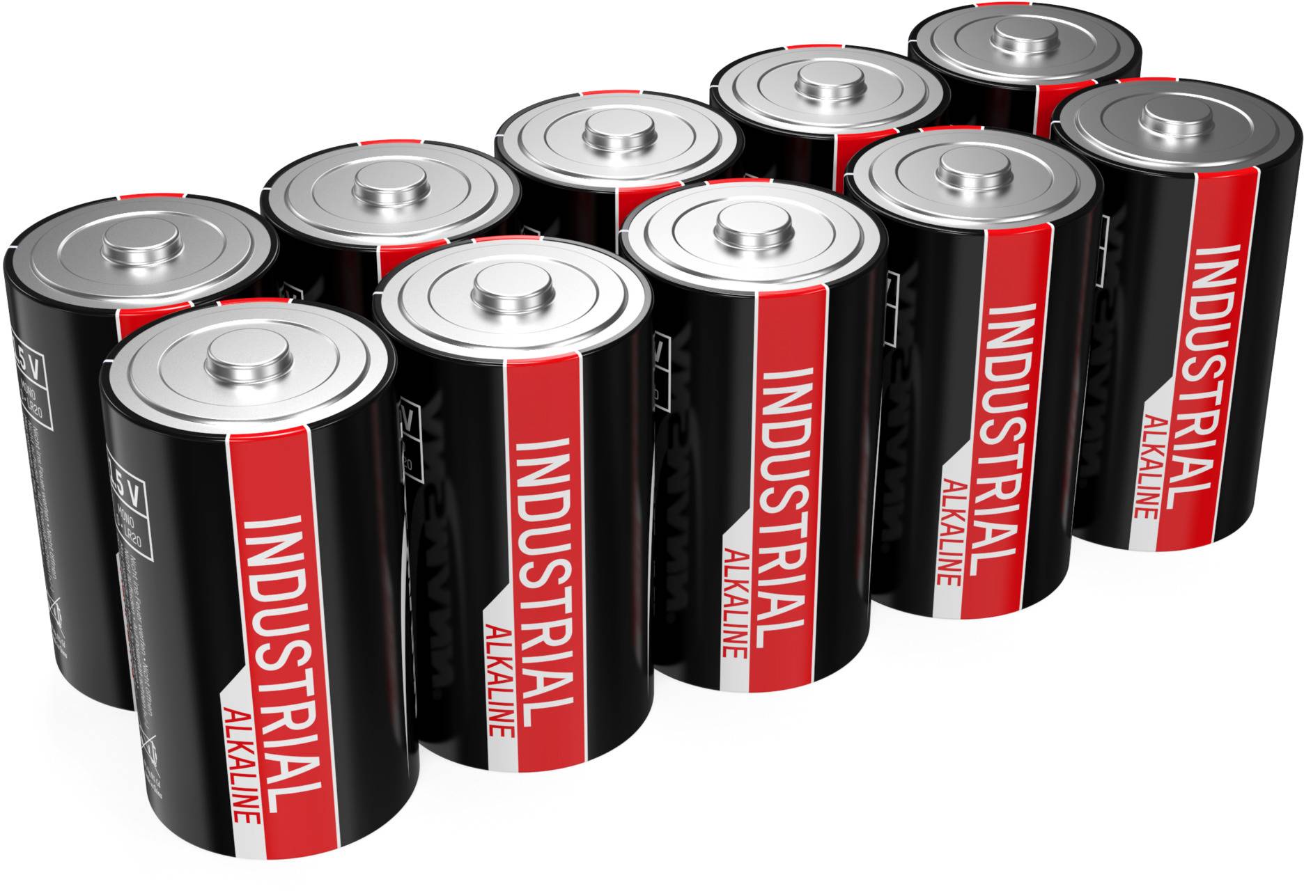 Ansmann Industrial Mono (D)-Batterie Alkali-Mangan 1.5V 10St.