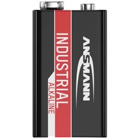 Ansmann Industrial 9V Block-Batterie Alkali-Mangan 9V 10St. Ansmann Industrial 9V Block-Batterie Alkali-Mangan 9V 10St.