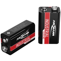 Ansmann Industrial 9V Block-Batterie Alkali-Mangan 9V 10St. Ansmann Industrial 9V Block-Batterie Alkali-Mangan 9V 10St.