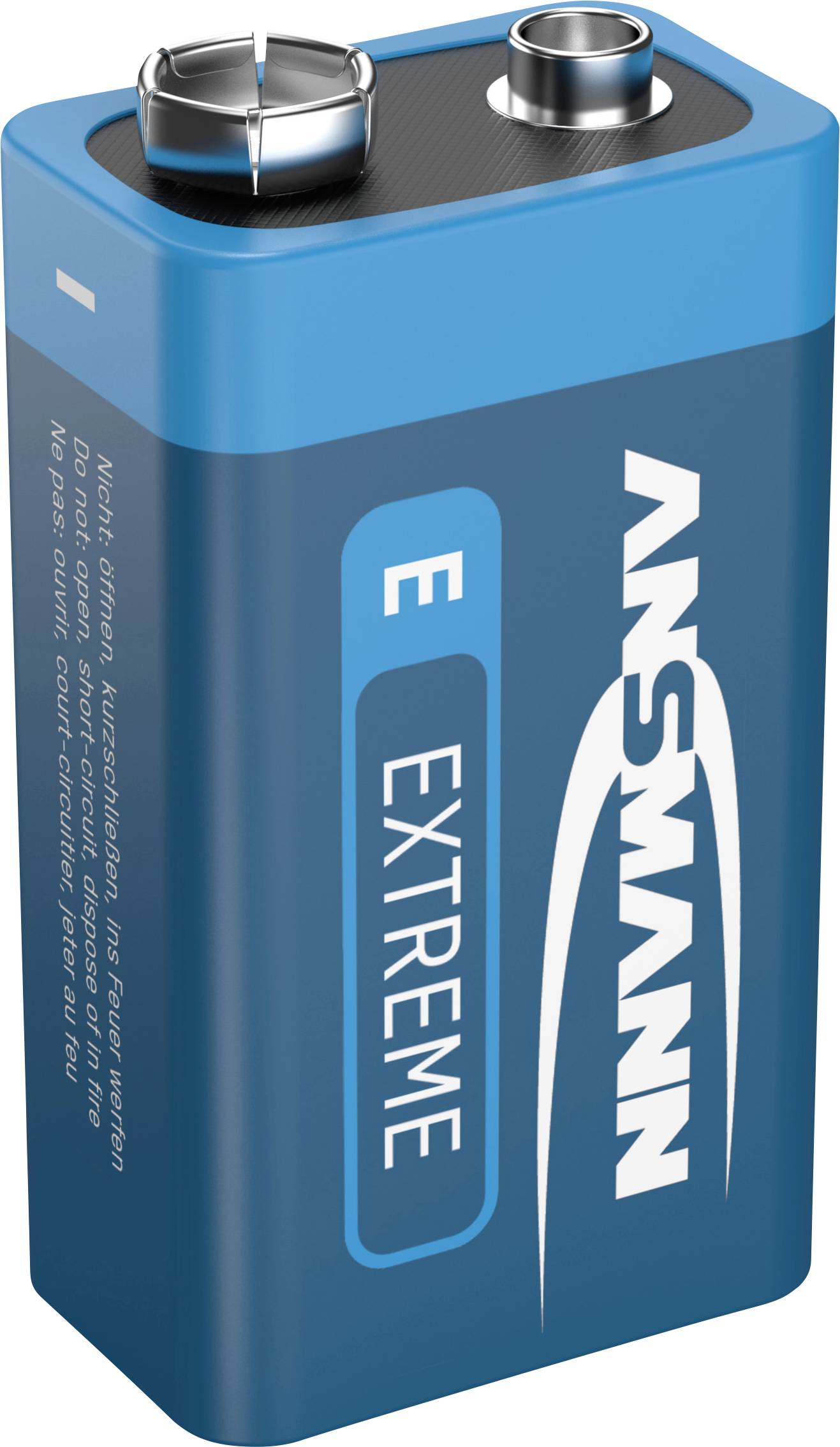 Ansmann Extreme 9 V Block-Batterie Lithium 950 mAh 9 V 1 St.