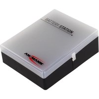 Ansmann Batterijbox 48 Batteriebox 48x Micro (AAA), Mignon (AA), 9 V Block (L x B x H) 173 x 138 x 63 mm Ansmann Batterijbox 48 Batteriebox 48x Micro (AAA), Mignon (AA), 9 V Block (L x B x H) 173 x 138 x 63 mm